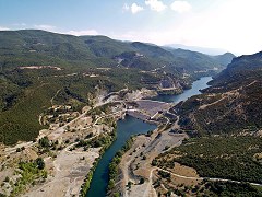 Aliakmon lower dam
