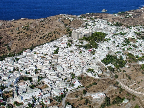 Chora, Patmos, Aegean, Greece