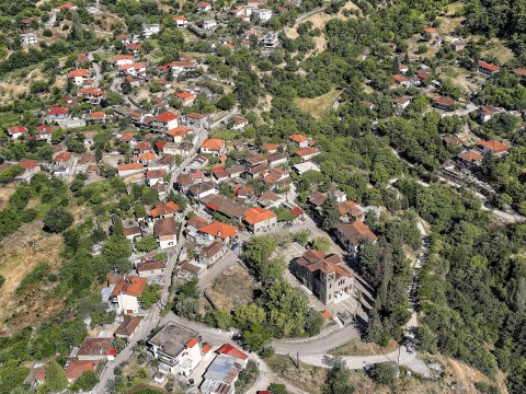 Αεροφωτογραφία Χωριού (Φτέρη Φθιώτιδας)